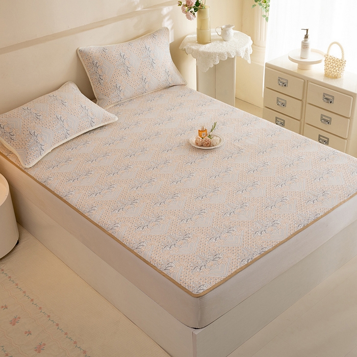 91家纺网 家纺一手货源 找家纺 （总）美达家纺 2026新款全棉色织六层纱高温砂洗直边床盖单品床盖床盖单件