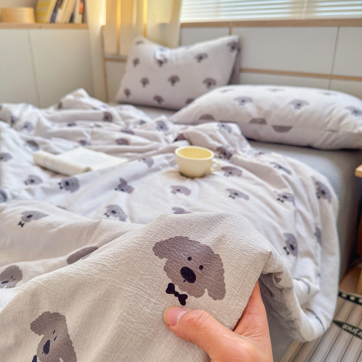 91家纺网 家纺一手货源 找家纺 （总）老帅的工厂店 2026新款A类大豆色织提花夏被