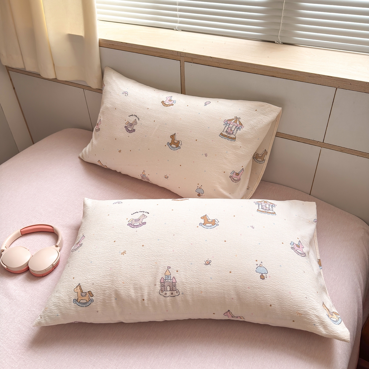 91家纺网 家纺一手货源 找家纺 老帅的工厂店 2026新款A类大豆色织提花夏被 软白木马