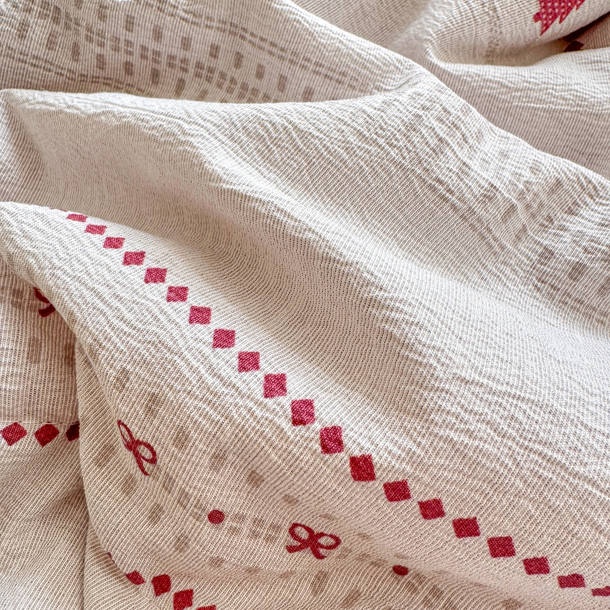 91家纺网 家纺一手货源 找家纺 老帅的工厂店 2026新款A类大豆色织提花夏被 红树结