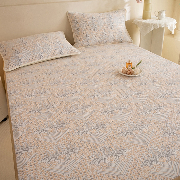 91家纺网 家纺一手货源 找家纺 （总）美达家纺 2026新款全棉色织六层纱高温砂洗直边床盖单品床盖床盖单件