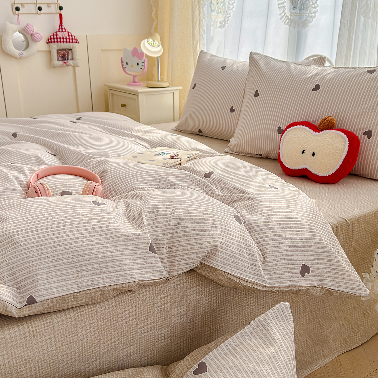 91家纺网 家纺一手货源 找家纺 铺尚美家纺 2026新款12868新疆全棉纯棉单品被套系列（提供质检报告） 心动回忆