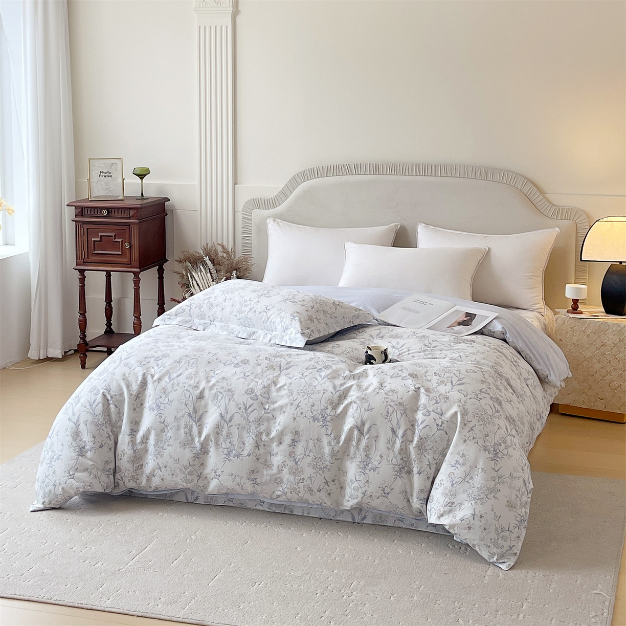 91家纺网 家纺一手货源 找家纺 （总）宝齐莱家纺 2026新款全棉纯棉13372印花被套单被套被套单件