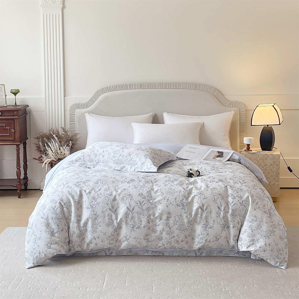 91家纺网 家纺一手货源 找家纺 （总）宝齐莱家纺 2026新款全棉纯棉13372印花被套单被套被套单件