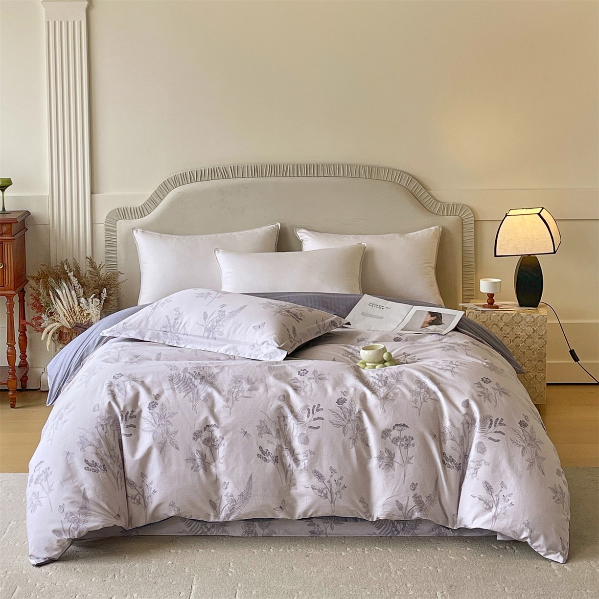 91家纺网 家纺一手货源 找家纺 （总）宝齐莱家纺 2026新款全棉纯棉13372印花被套单被套被套单件