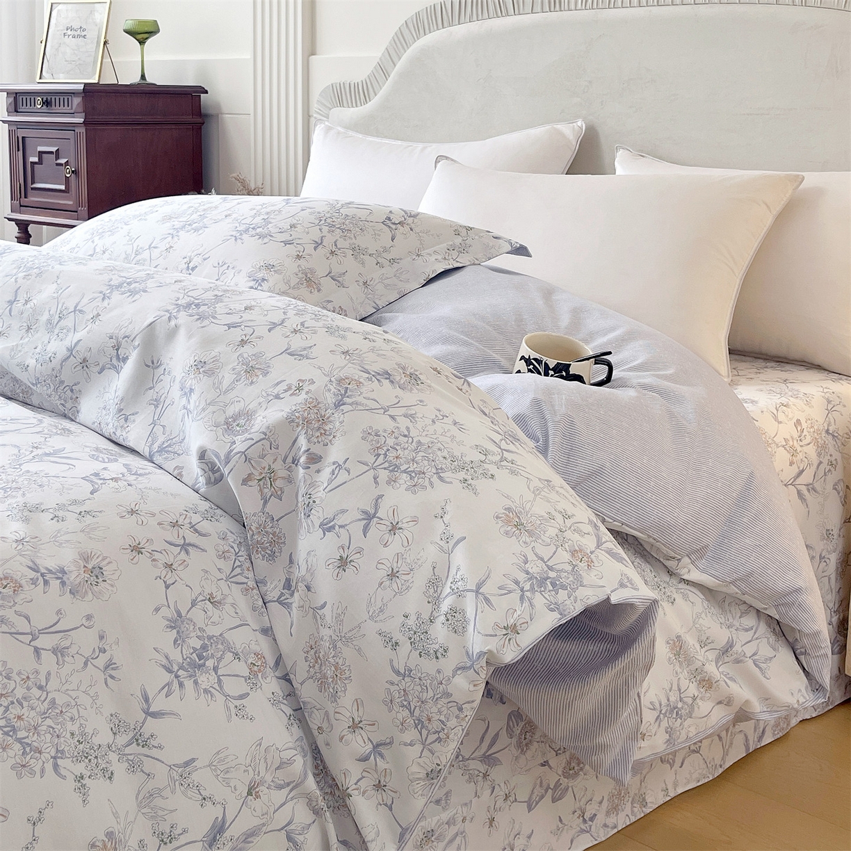 91家纺网 家纺一手货源 找家纺 （总）宝齐莱家纺 2026新款全棉纯棉13372印花被套单被套被套单件