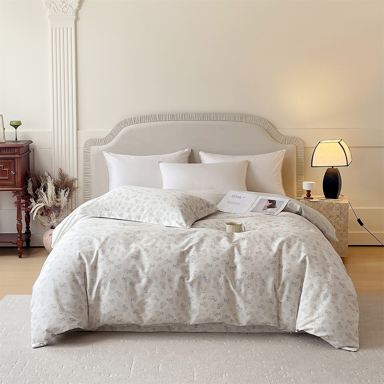 宝齐莱家纺 2026新款全棉纯棉13372印花被套单被套被套单件 左岸晨雾