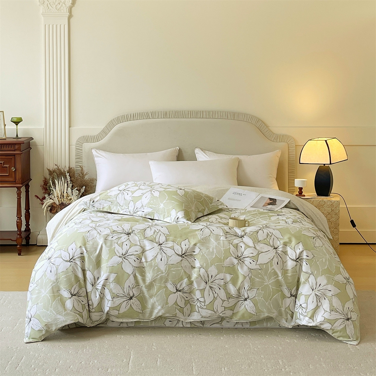 91家纺网 家纺一手货源 找家纺 （总）宝齐莱家纺 2026新款全棉纯棉13372印花被套单被套被套单件