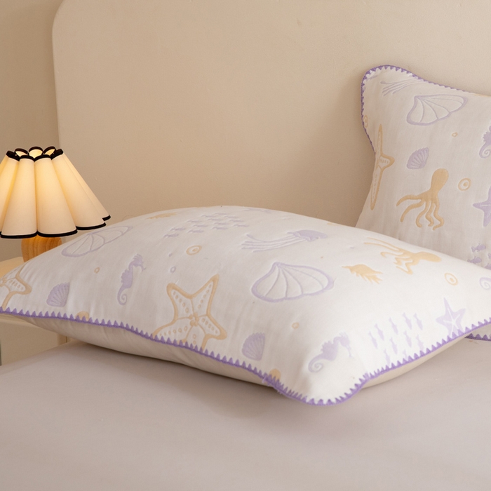 91家纺网 家纺一手货源 找家纺 （总）美达家纺 2026新款全棉六层纱高温砂洗夏被盖毯夏凉被空调被