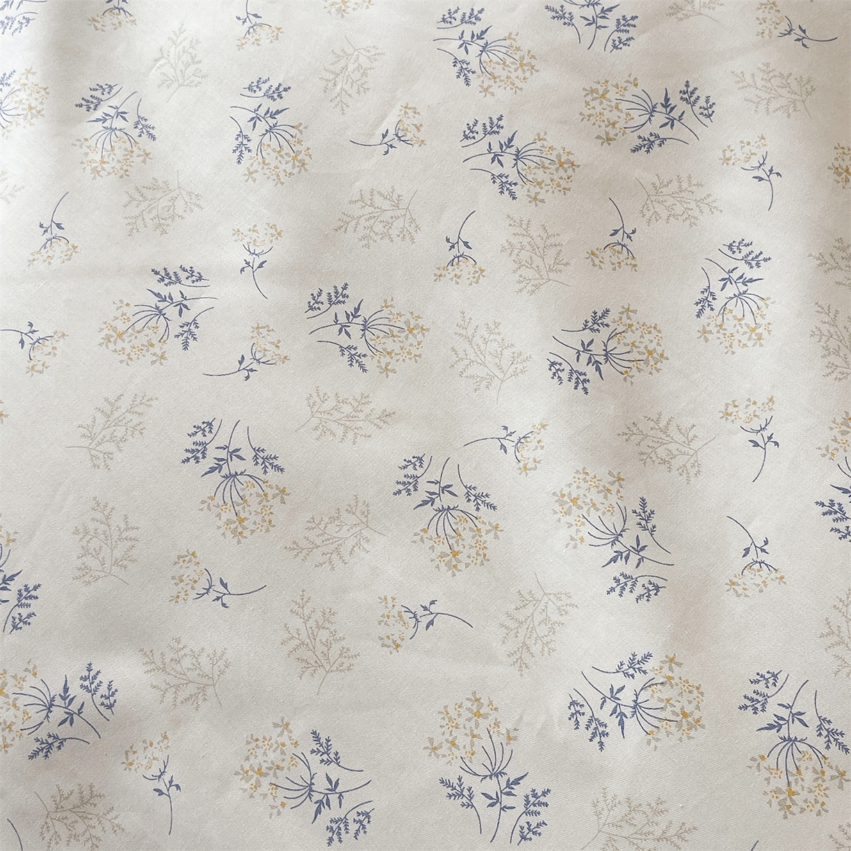 91家纺网 家纺一手货源 找家纺 宝齐莱家纺 2026新款全棉纯棉13372印花被套单被套被套单件 左岸晨雾