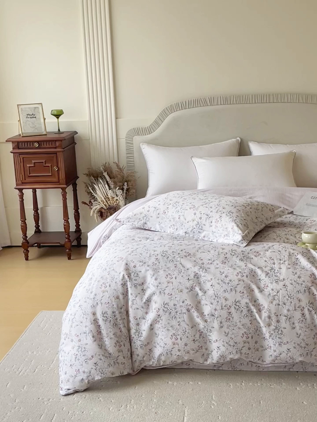 91家纺网 家纺一手货源 找家纺 宝齐莱家纺 2026新款全棉纯棉13372印花被套单被套被套单件 烟花间