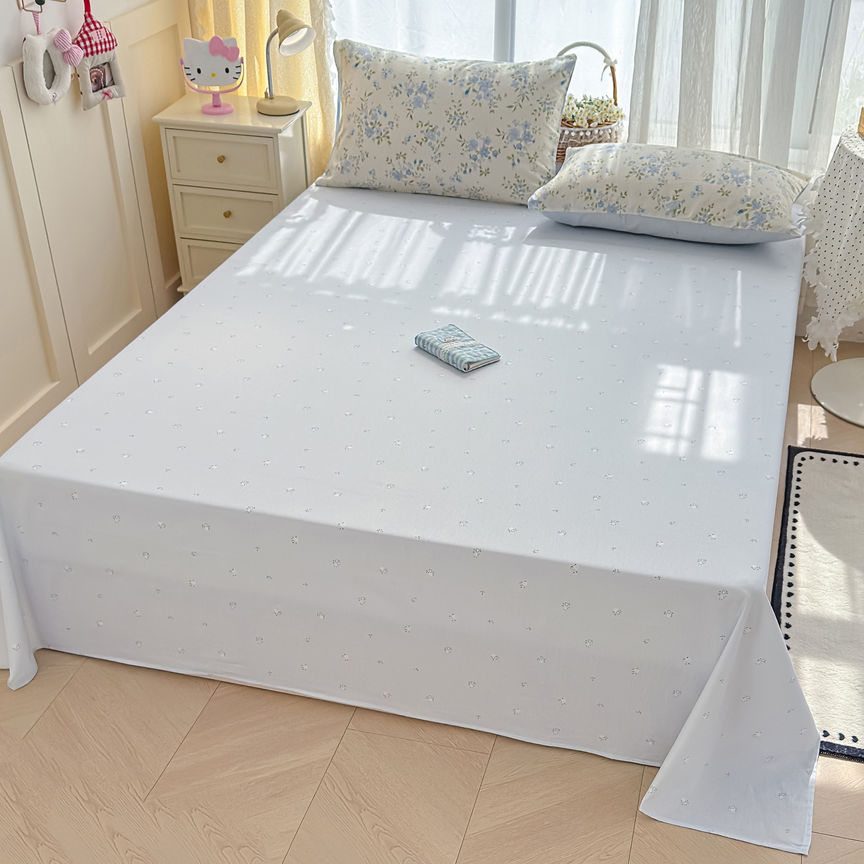 91家纺网 家纺一手货源 找家纺 （总）铺尚美家纺 2026新款12868新疆全棉纯棉单品床单系列（提供质检报告）