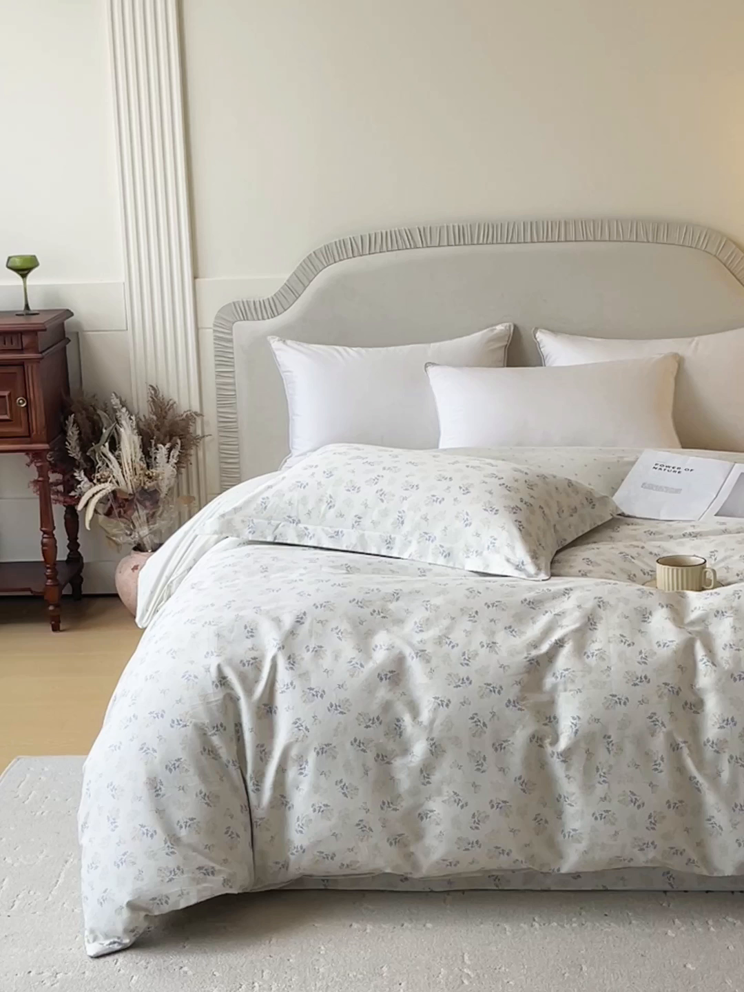 91家纺网 家纺一手货源 找家纺 宝齐莱家纺 2026新款全棉纯棉13372印花被套单被套被套单件 左岸晨雾