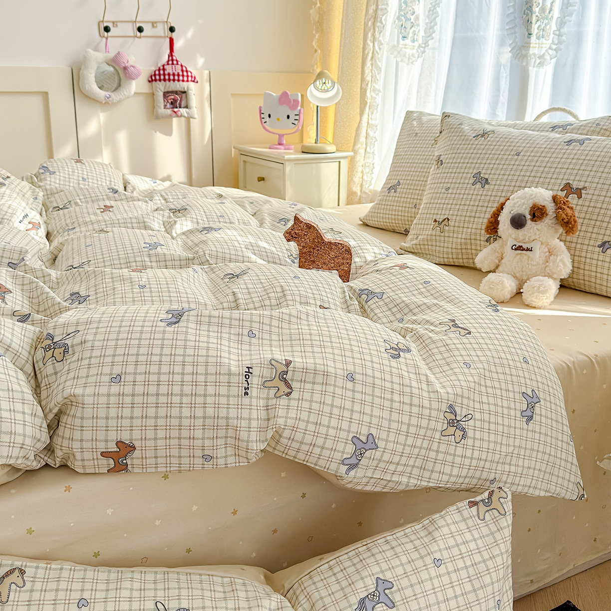 91家纺网 家纺一手货源 找家纺 铺尚美家纺 2026新款12868新疆全棉纯棉单品床单系列（提供质检报告） 马上暴富