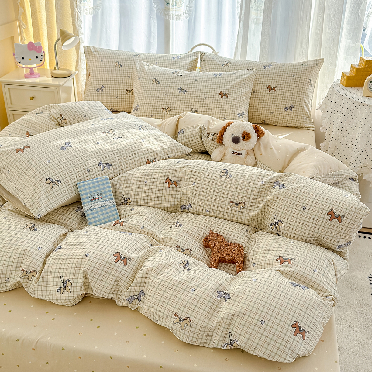 91家纺网 家纺一手货源 找家纺 铺尚美家纺 2026新款12868新疆全棉纯棉单品床单系列（提供质检报告） 马上暴富