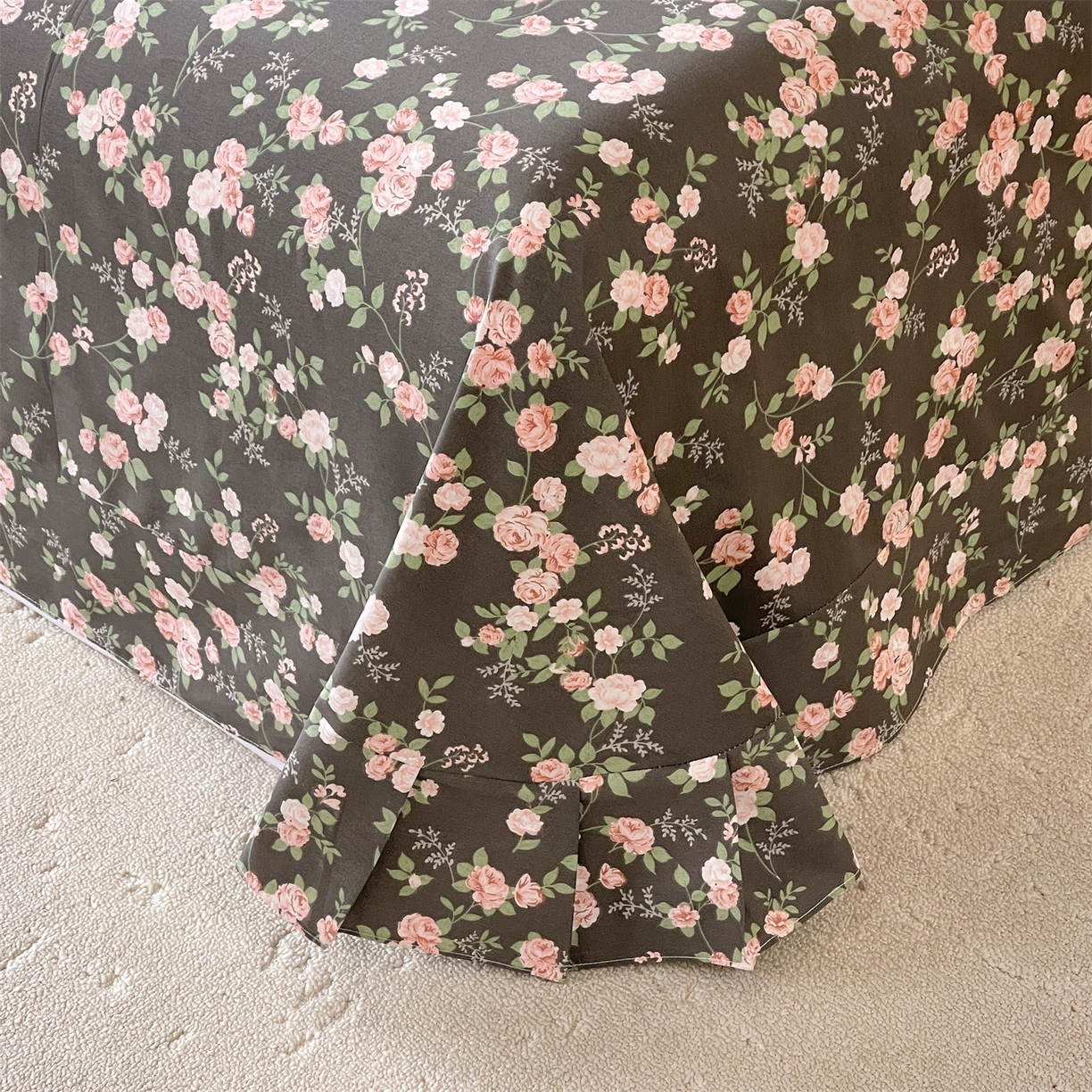 91家纺网 家纺一手货源 找家纺 宝齐莱家纺 2026新款全棉纯棉13372印花单床单床单单件 美如画