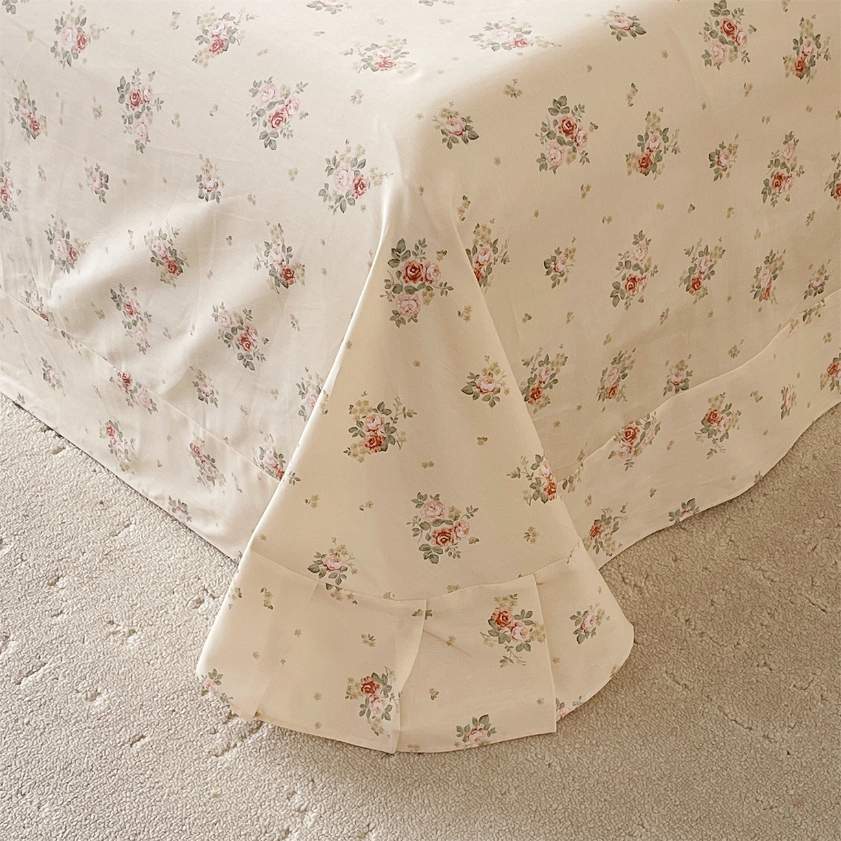 91家纺网 家纺一手货源 找家纺 宝齐莱家纺 2026新款全棉纯棉13372印花单床单床单单件 洛可可