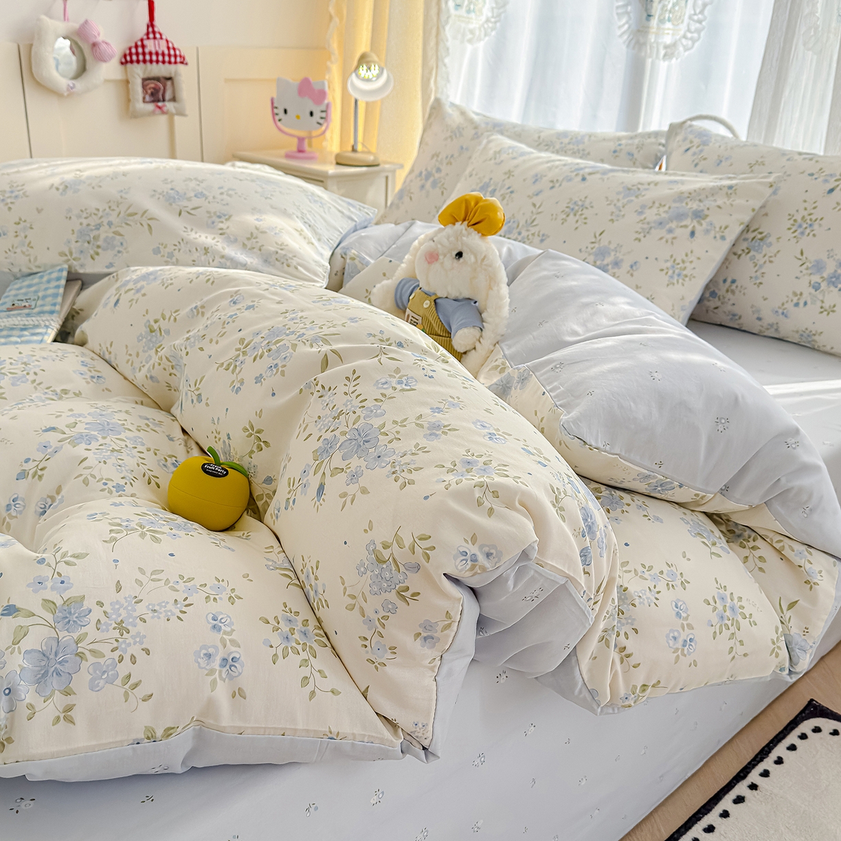 91家纺网 家纺一手货源 找家纺 铺尚美家纺 2026新款12868新疆全棉纯棉单品枕套系列（提供质检报告） 苏林-米蓝