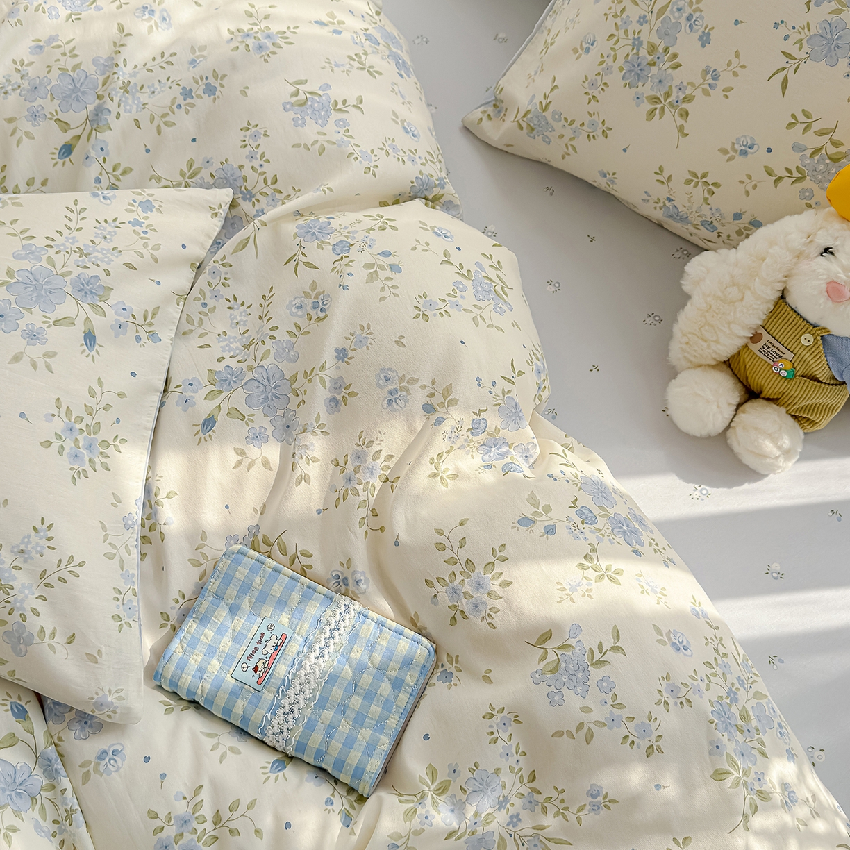 91家纺网 家纺一手货源 找家纺 铺尚美家纺 2026新款12868新疆全棉纯棉单品枕套系列（提供质检报告） 苏林-米蓝