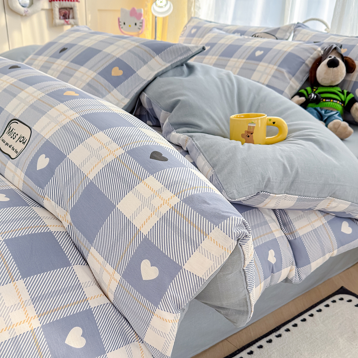 91家纺网 家纺一手货源 找家纺 铺尚美家纺 2026新款12868新疆全棉纯棉单品枕套系列（提供质检报告） 爱达拉