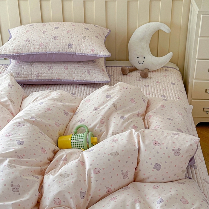 91家纺网 家纺一手货源 找家纺 （总）孑寐家纺 2026新款全棉纯棉四季款床盖四件套