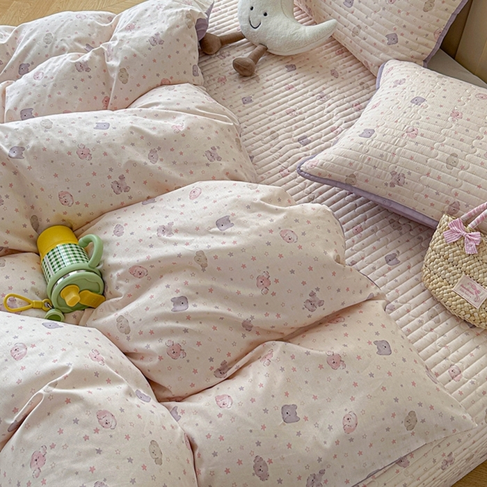 91家纺网 家纺一手货源 找家纺 （总）孑寐家纺 2026新款全棉纯棉四季款床盖四件套