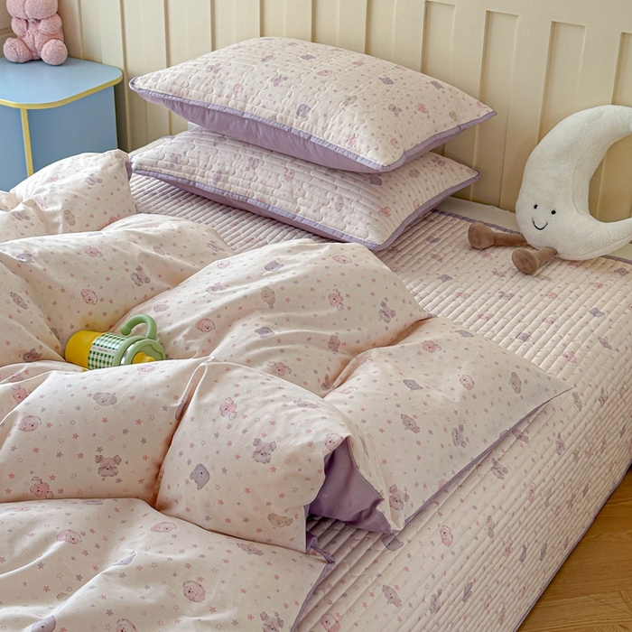 91家纺网 家纺一手货源 找家纺 （总）孑寐家纺 2026新款亲肤舒适全棉棉麻床盖四件套