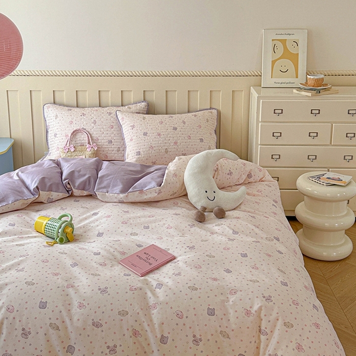 91家纺网 家纺一手货源 找家纺 （总）孑寐家纺 2026新款全棉纯棉四季款床盖四件套