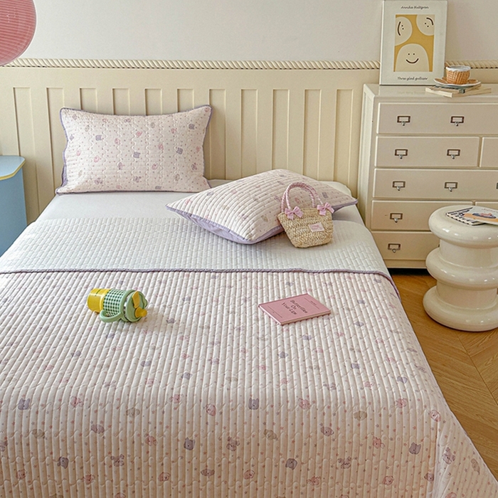 91家纺网 家纺一手货源 找家纺 （总）孑寐家纺 2026新款全棉纯棉四季款床盖四件套