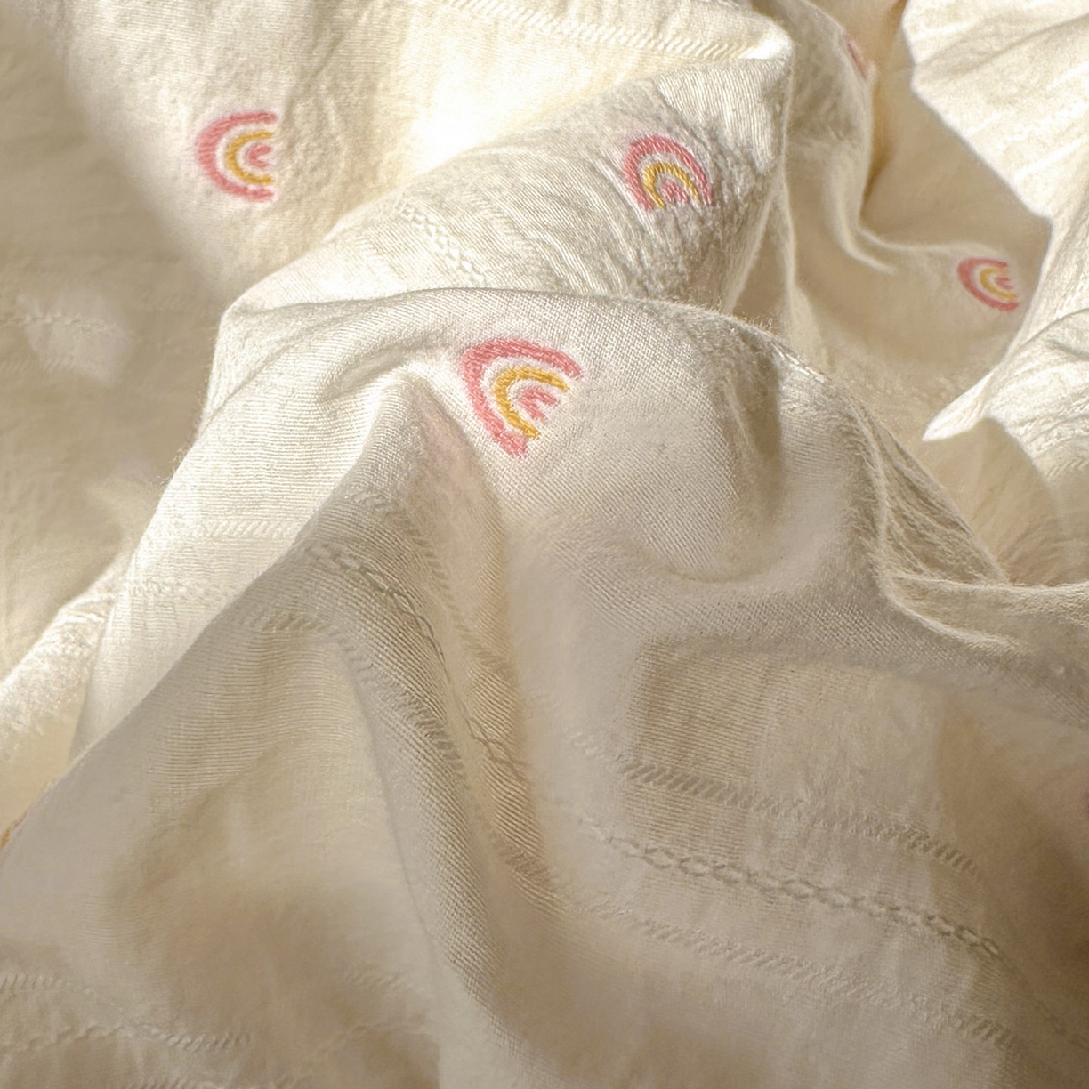 91家纺网 家纺一手货源 找家纺 （总）田野 2026新款水洗棉提花人字小清新系列四件套