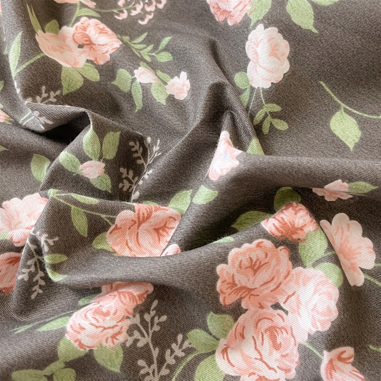 91家纺网 家纺一手货源 找家纺 宝齐莱家纺 2026新款全棉纯棉13372印花单床笠床笠单件 美如画