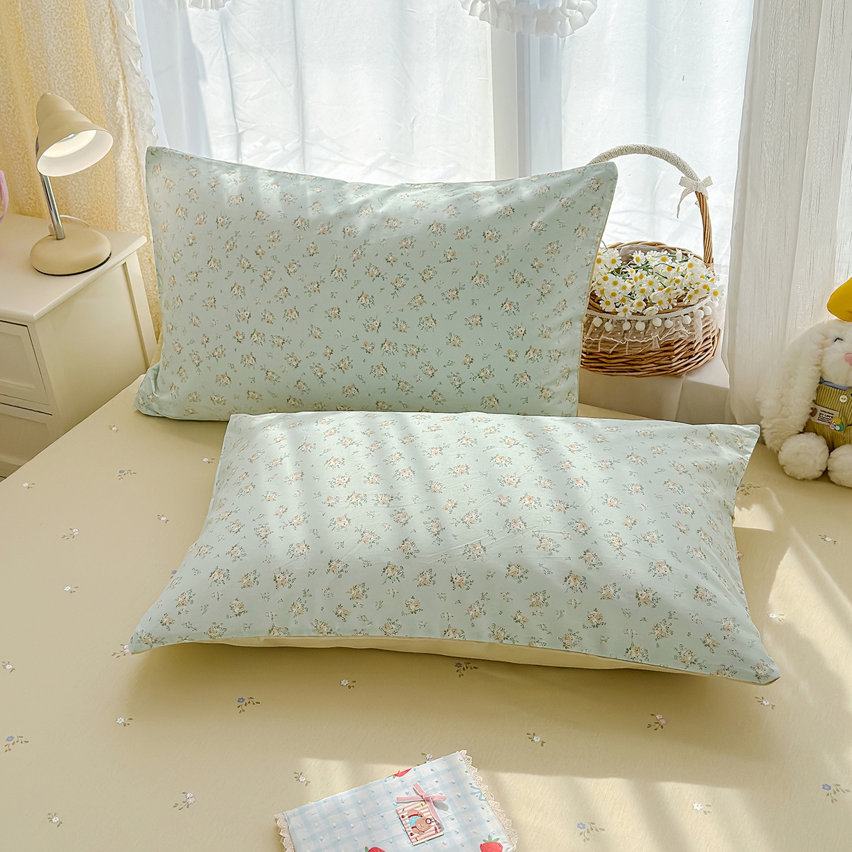 铺尚美家纺 2026新款12868新疆全棉纯棉单品枕套系列（提供质检报告） 疏影梦境