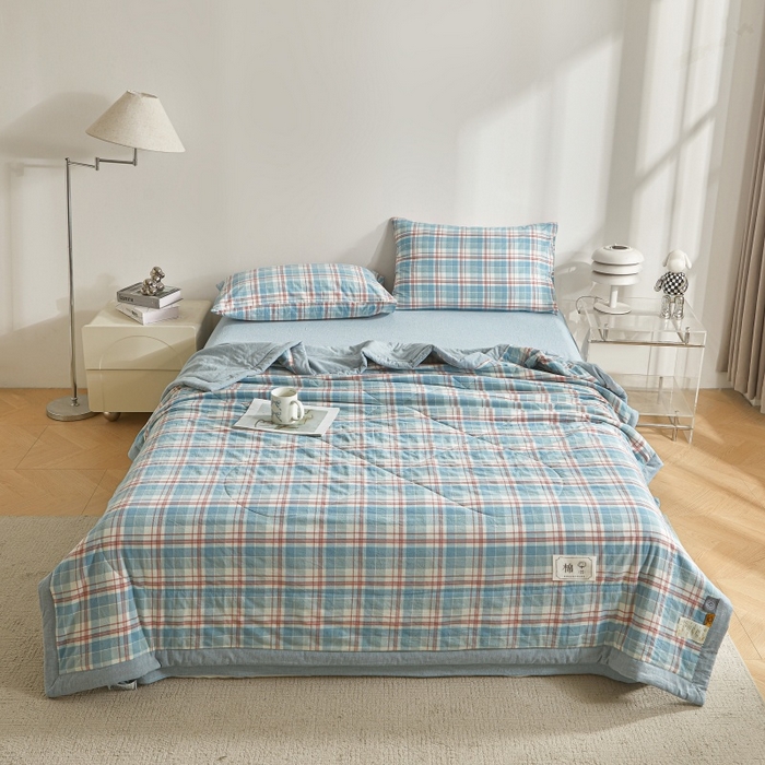 91家纺网 家纺一手货源 找家纺 （总）爱屋及屋 2026新款无印风新疆棉花夏被夏凉被被子被芯