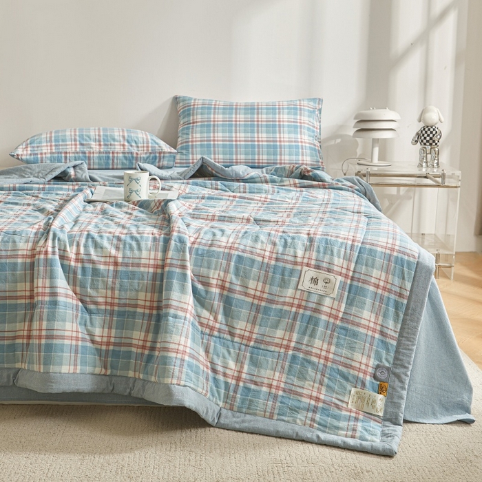 91家纺网 家纺一手货源 找家纺 （总）爱屋及屋 2026新款无印风新疆棉花夏被夏凉被被子被芯