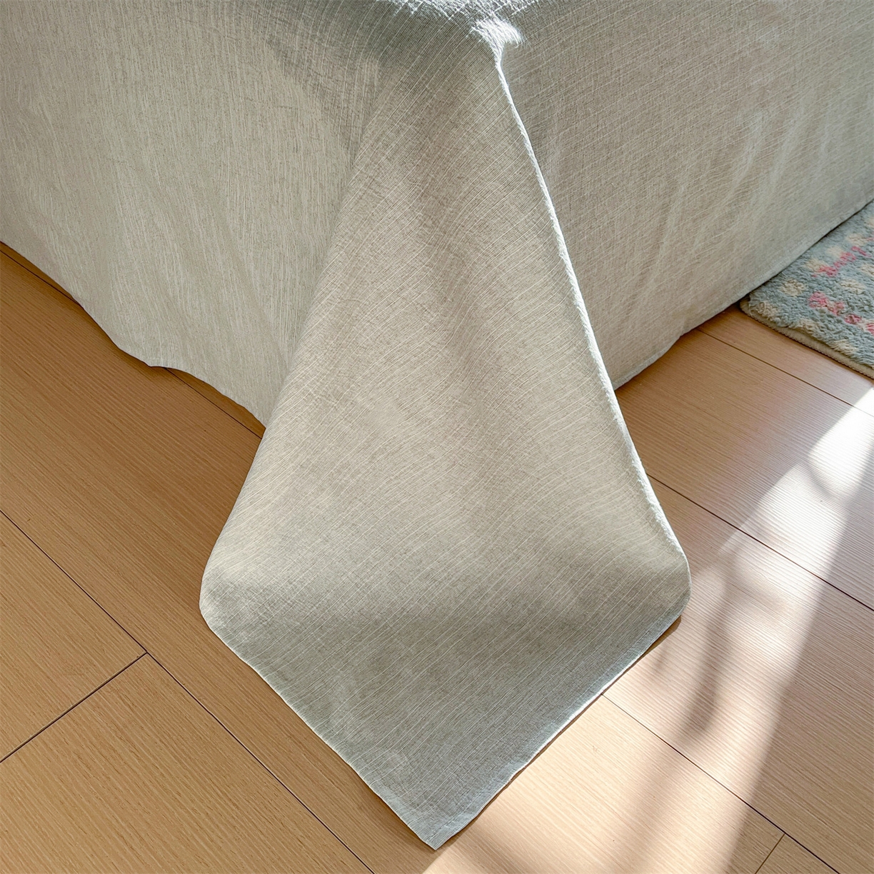 91家纺网 家纺一手货源 找家纺 盛秋家纺 2026春夏新款亲肤舒适色织四件套-洛基系列 星狗+抹茶