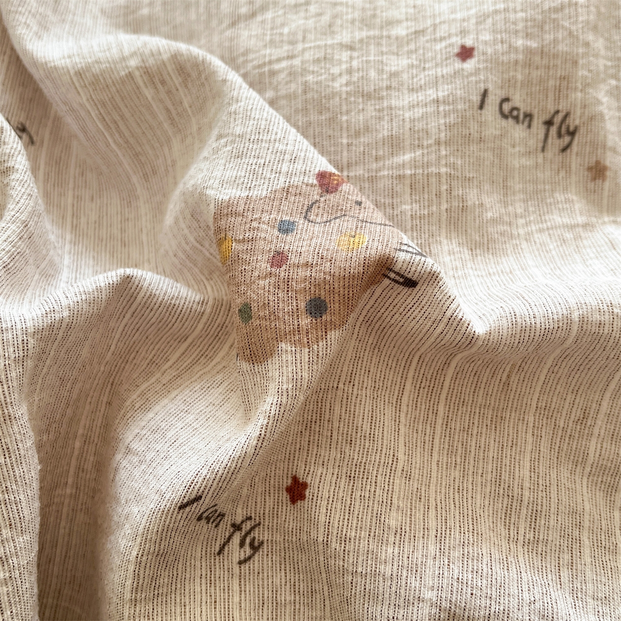 91家纺网 家纺一手货源 找家纺 盛秋家纺 2026春夏新款亲肤舒适色织四件套-洛基系列 肖恩+烟茶色