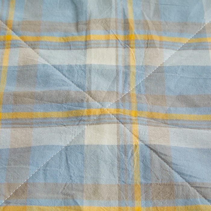 91家纺网 家纺一手货源 找家纺 爱屋及屋 2026新款无印风新疆棉花夏被夏凉被被子被芯 简析蓝