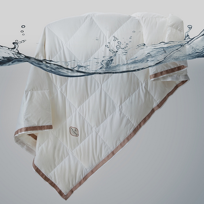 91家纺网 家纺一手货源 找家纺 （总）岚司羽 2026新款95%白鸭绒可水洗羽绒夏被