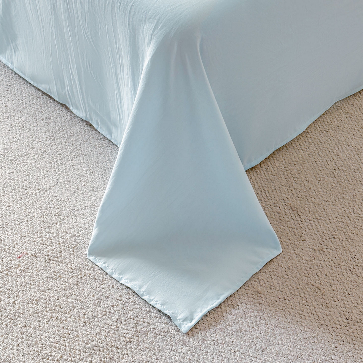 91家纺网 家纺一手货源 找家纺 遇见家居生活馆 2026新款水洗棉毛巾绣夏被四件套-艾拉 艾拉-小狗飘蓝