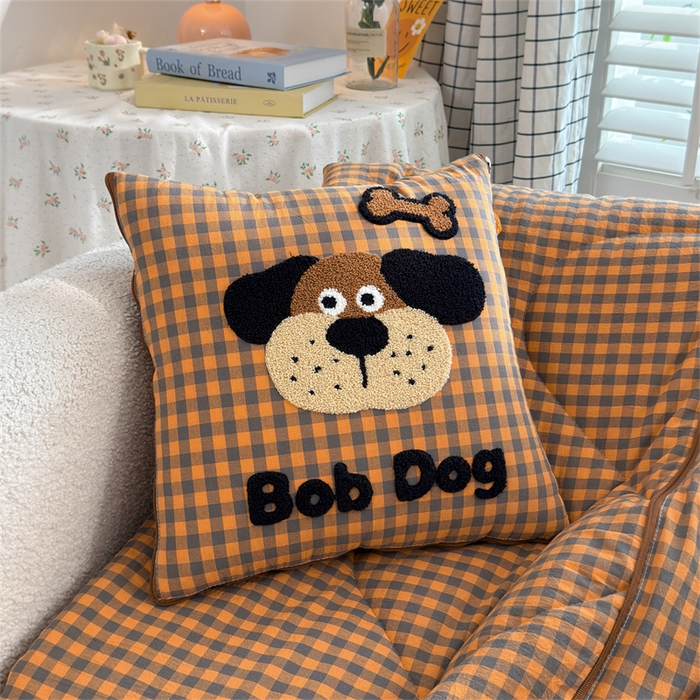 91家纺网 家纺一手货源 找家纺 （总）宝马家纺  2026年新款色织全棉毛巾绣抱枕被系列