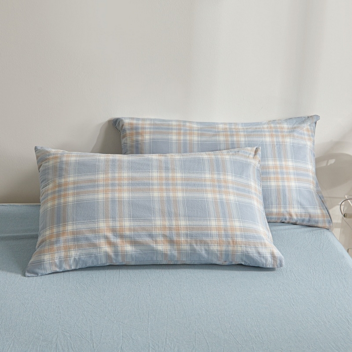 91家纺网 家纺一手货源 找家纺 爱屋及屋 2026新款无印风新疆棉花夏被夏凉被被子被芯 莫尼蓝