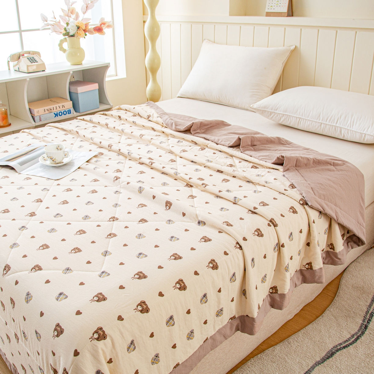 91家纺网 家纺一手货源 找家纺 （总）美之润家纺 2026新款棉花新疆棉花被印花夏被学生单人宿舍夏被