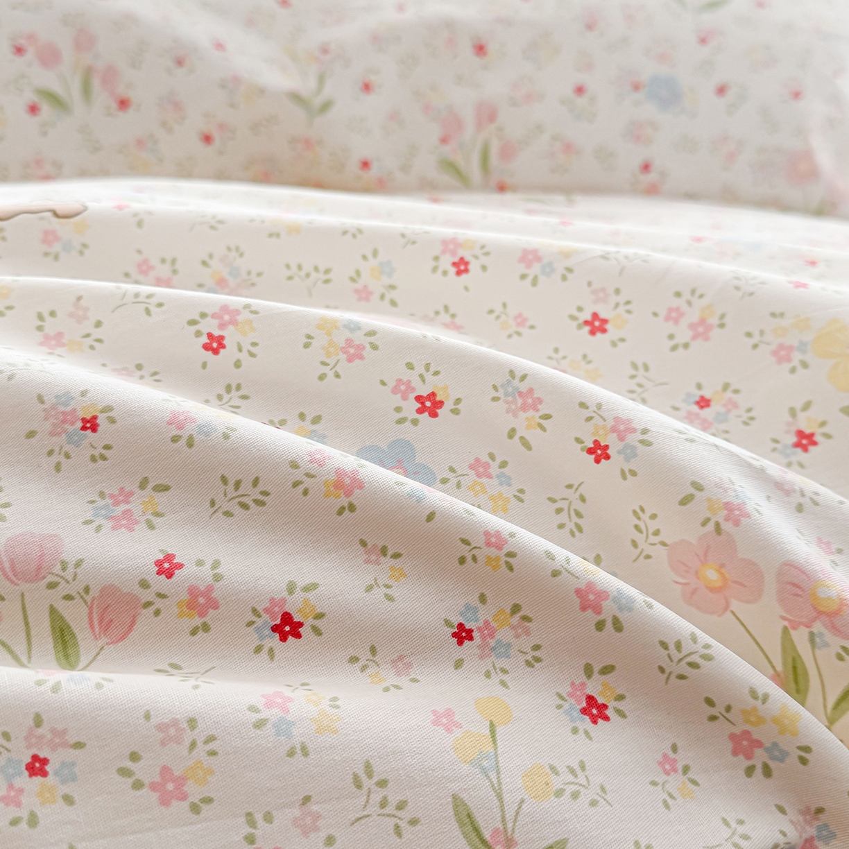 91家纺网 家纺一手货源 找家纺 小蓝孩家纺 2026新款12868全棉印花单被套(联系商家可打折，尺寸可定制) 丛林蜜语