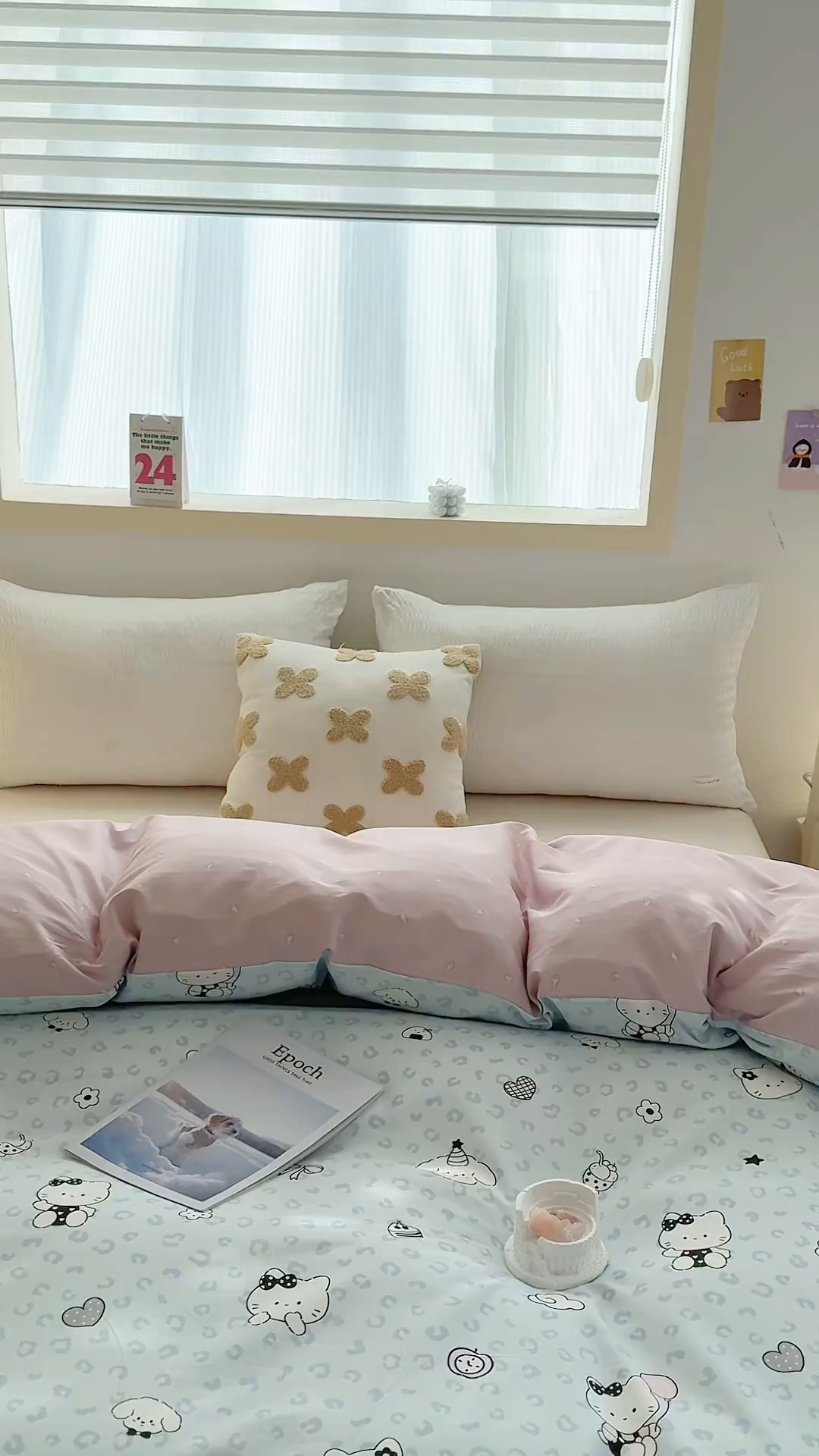 91家纺网 家纺一手货源 找家纺 小蓝孩家纺 2026新款12868全棉印花单被套(联系商家可打折，尺寸可定制) 豹纹猫咪