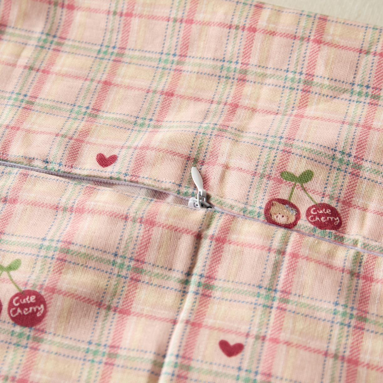 91家纺网 家纺一手货源 找家纺 百寐 2026新款全棉A类双层纱立体乳胶枕套纯棉纱布卡通碎花小清新枕套 立体-樱桃熊