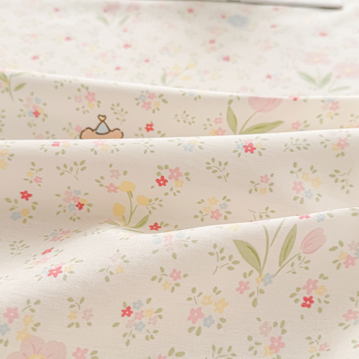 91家纺网 家纺一手货源 找家纺 小蓝孩家纺 2026新款12868全棉印花单床单(联系商家可打折，尺寸可定制) 丛林蜜语