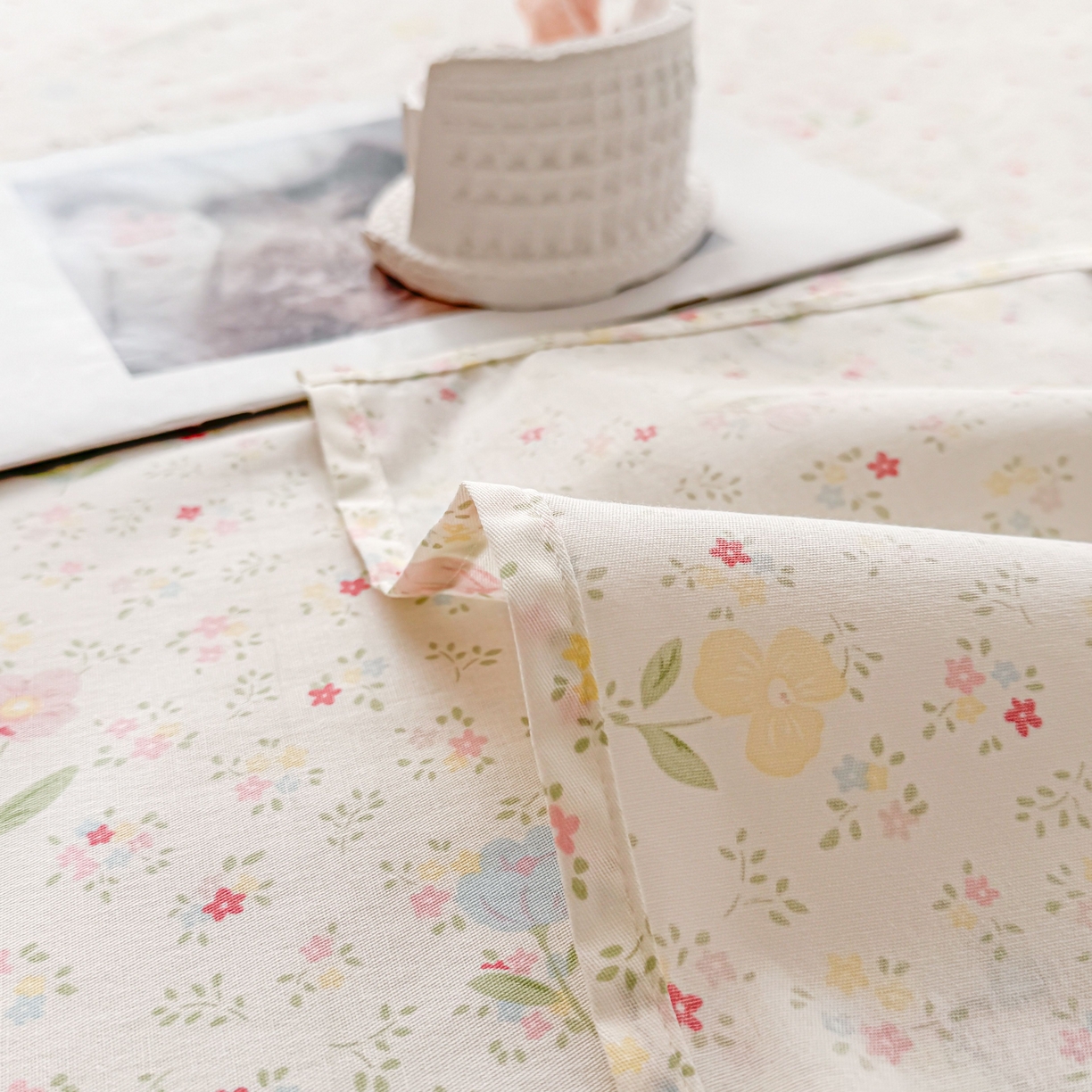 91家纺网 家纺一手货源 找家纺 小蓝孩家纺 2026新款12868全棉印花单床单(联系商家可打折，尺寸可定制) 丛林蜜语