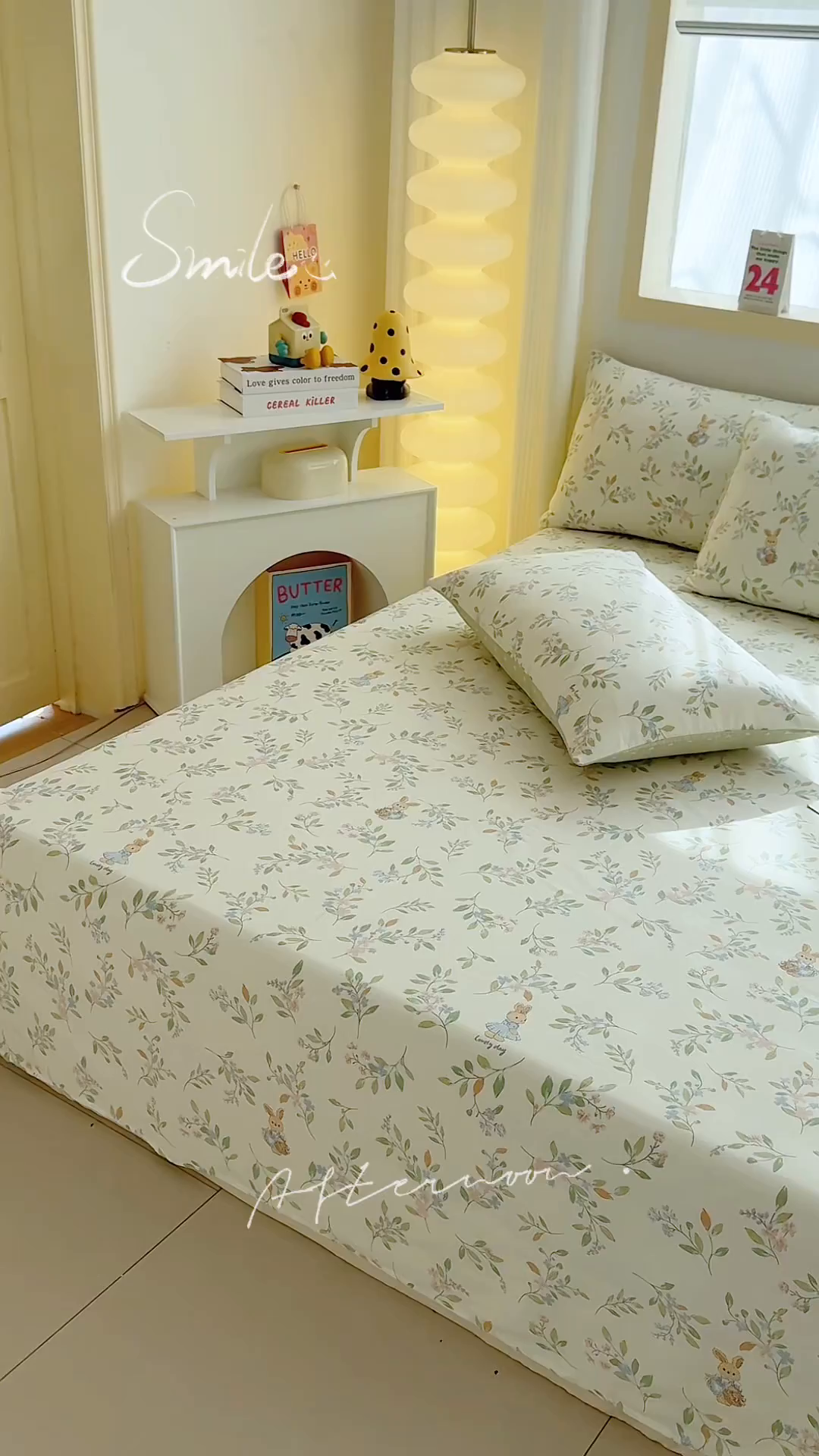 91家纺网 家纺一手货源 找家纺 小蓝孩家纺 2026新款12868全棉印花单床单(联系商家可打折，尺寸可定制) 风铃小兔