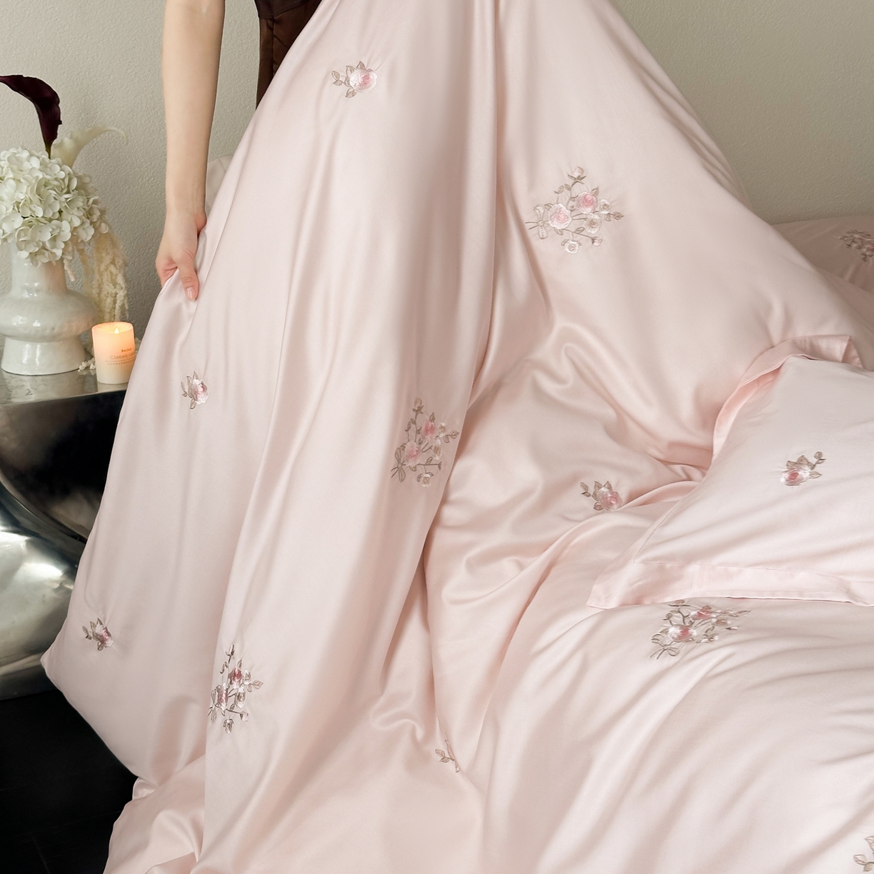 91家纺网 家纺一手货源 找家纺 （总）黛舒家居 2026年春夏款天丝棉刺绣四件套