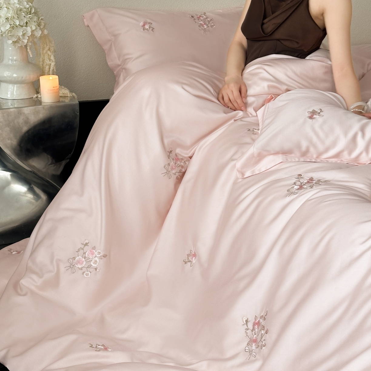 91家纺网 家纺一手货源 找家纺 （总）黛舒家居 2026年春夏款天丝棉刺绣四件套